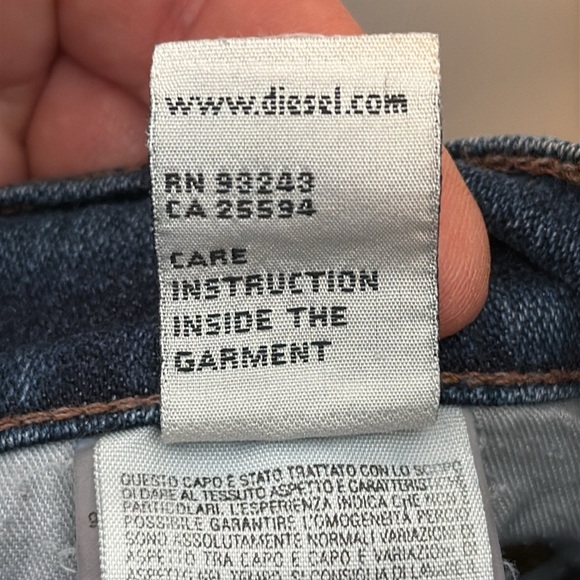 DIESEL Women's Bootcut Flare Jeans Size 28 - Picture 8 of 9